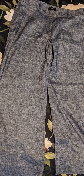 Theory cropped wide leg pants, Size 6 - Picture 2 of 4
